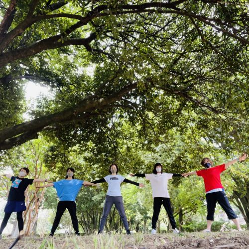 嵐山で運動不足・ストレス発散したい人・ヨガやストレッチ・体幹トレーニングしたい人集合！